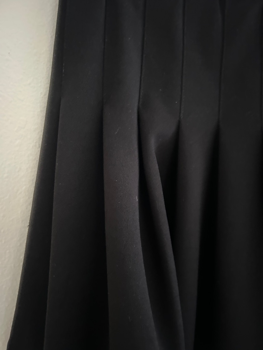 one 5 one Black Pleated Skort with Decorative Buttons - Picture 2 of 8